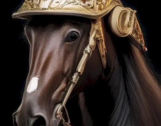 El image should showcase the different steps involved in caring for horse cascos, highlighting the importance of proper handling and hygiene.