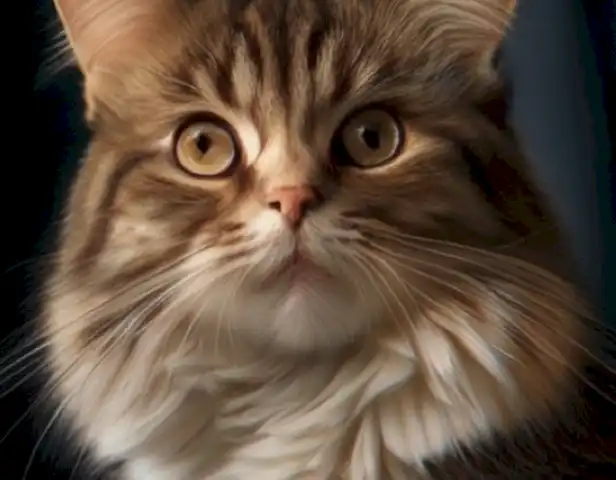 Image should provide clear and concise guidance on caring for a cat's pelage, including step-by-step instructions and helpful tips.