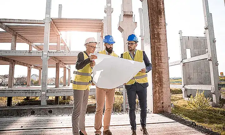 Construcción del estanque
