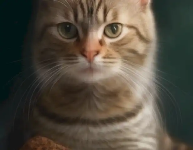 Image should depict simple and clear tips and tricks for preventing intestinal diseases in cats.