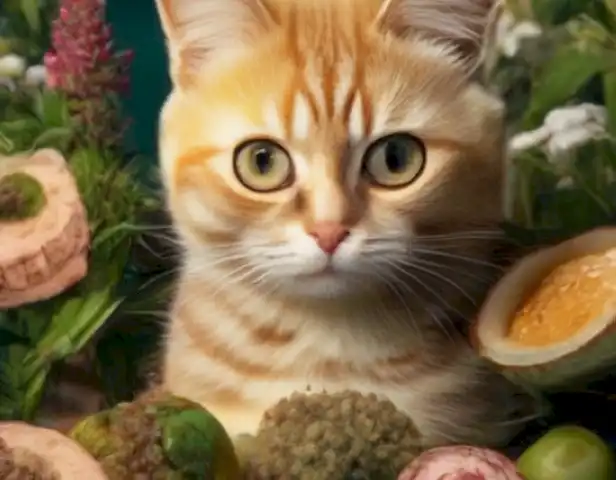 Image of the article should show illustrations of common toxic plants and foods that can be harmful to cats.