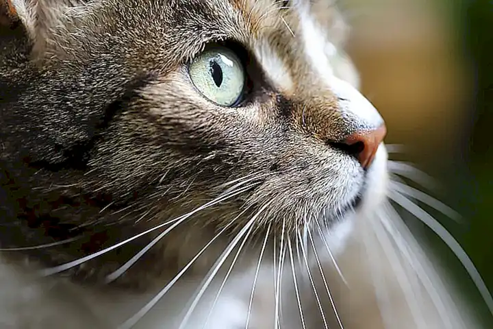 Funciones de los bigotes en los gatos