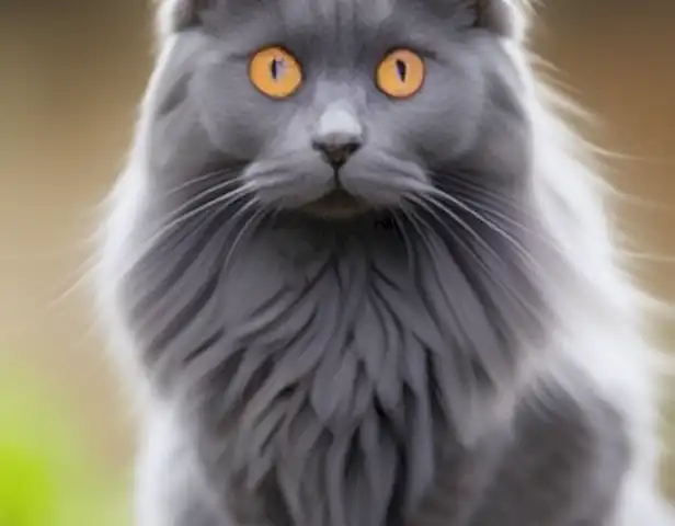 image of the article Gato nebelung: consejos para cuidar y entrenar a tu gato should show step-by-step instructions on how to care and train a cat.