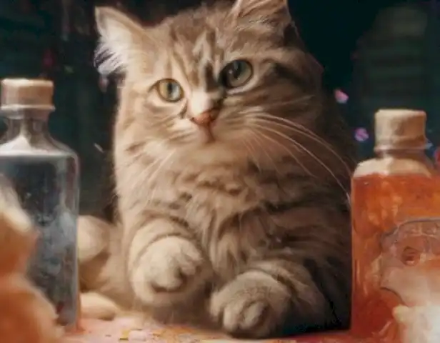 image of the article's main topic, showing cats being harmed by chemical products.