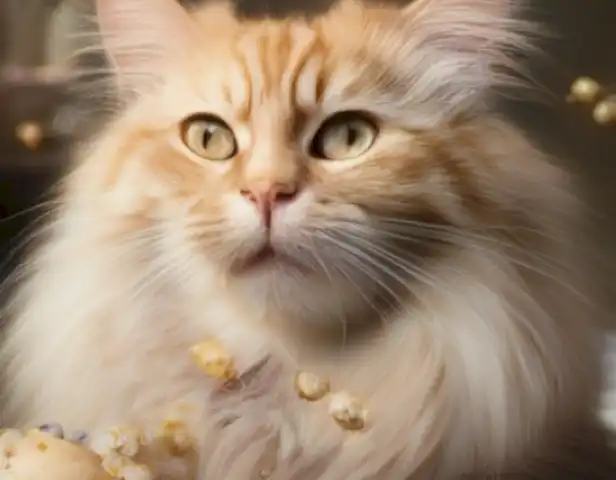 image of cats avoiding chemical products and looking happy and healthy.