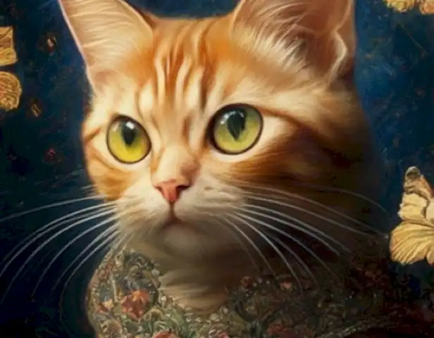 Image of a Gato tonkinés, a butterfly-loving cat.