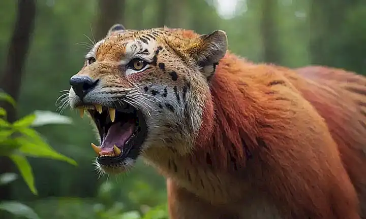 Información de animales cautiveros con criaturas salvaje ilustradas con colores vivos