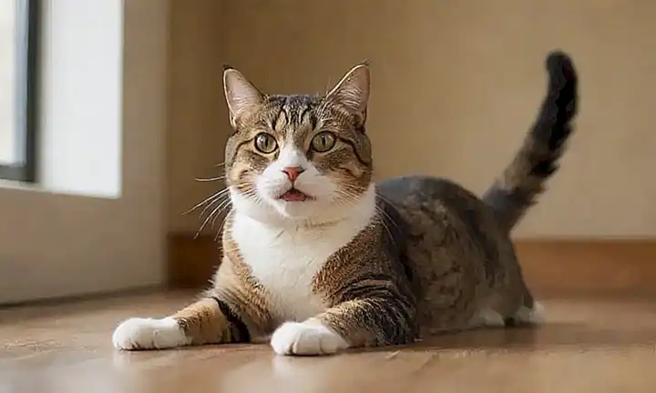 ¿Por qué los gatos se estiran cuando la miras y por qué son tan cómodos?