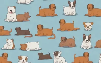 Las posiciones de dormir de los perros