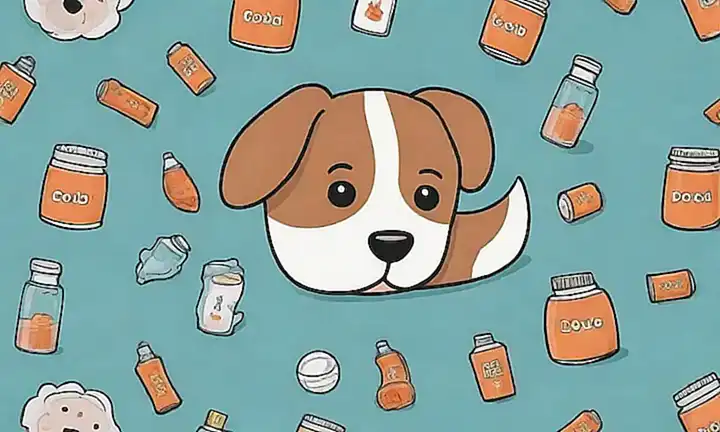 Illustration de perros con consejos para resfriado en fondos de pantalla