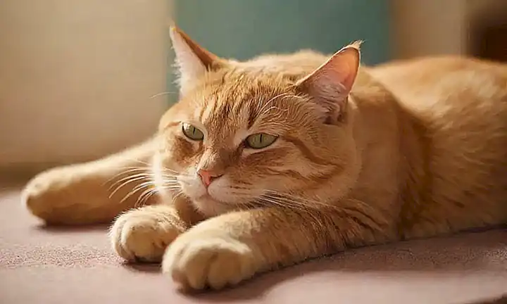 ¡Poster de relajación con dibujos de gatos, estiramientos y tensión muscular!