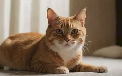 Un gato juguetón