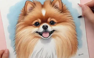 **Estos perritos adorables requieren cuidado y son muy juguetones con la pelusa.** (These cute pups require care and are very playful with their fluffiness.)**Alternatively:****Los pomeranos son perros encantadores de pelaje esponjoso