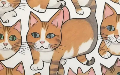 El arte de los gatos es mágico e inspirado por personajes peculiares y detalles curiosos