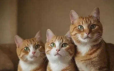 Gatos vibrantes