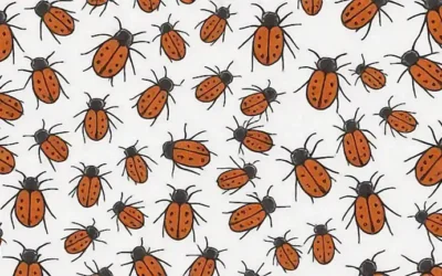 La pared con diseños de insectos es una solución natural para deshacerse de plagas dentro de sus casas