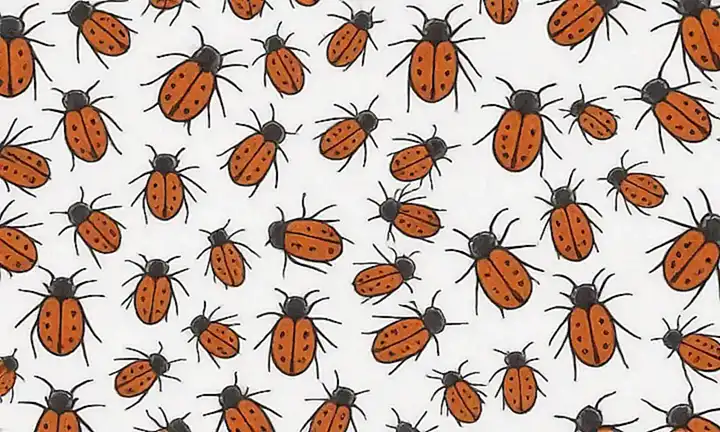 La pared con diseños de insectos es una solución natural para deshacerse de plagas dentro de sus casas