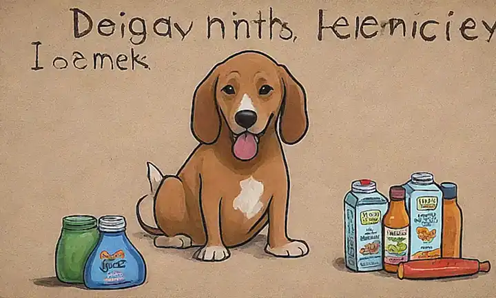 Cuidado de la picazón canina: soluciones naturales con ilustraciones divertidas en tela texturizada