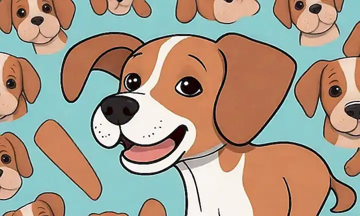 El perro conmovido por las preguntas sobre por qué mueve la cabeza