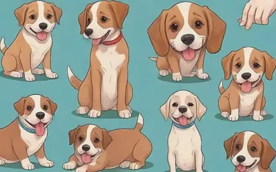 **Las manos cálidas acarician a los perros