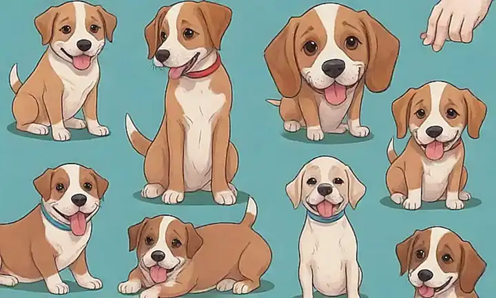 **Las manos cálidas acarician a los perros