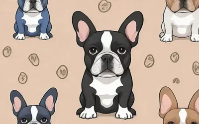 La decoración de papel incluye instrucciones para dueños franceses de Bulldogs