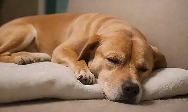 Las posiciones de dormir del perro