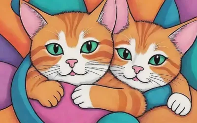 ¡Unas ideas coloridas para cuidar a los gatos!
