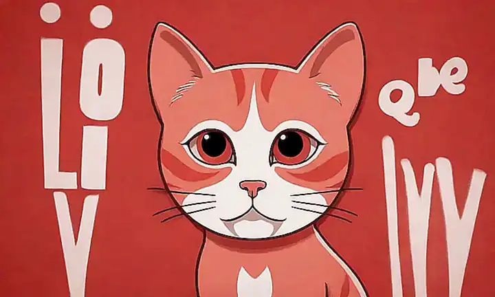 Un gato feroz observa con atención de un fondo rojo, texto que dice Introducción a una Nueva Oportunidad de Hogar