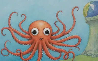 Un óleo con cara de pulpo sugiere predicciones