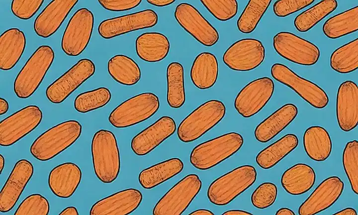 Ilustración de curcuma para alergias en mascotas