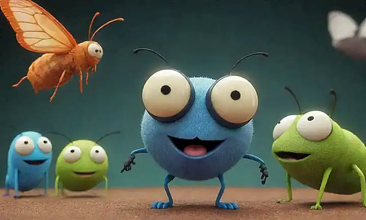 Insectes en el fondo de un gato