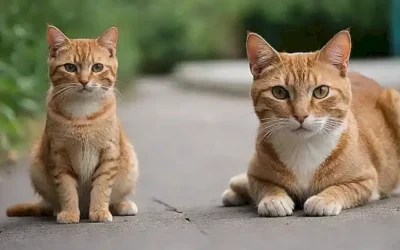 Dos gatos