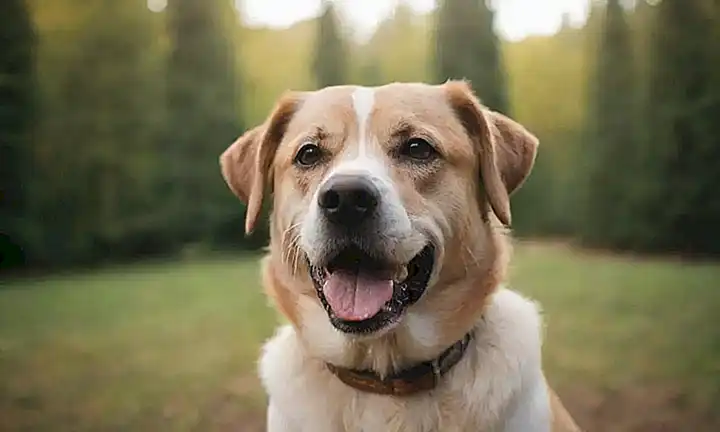 Foto con texto para perros