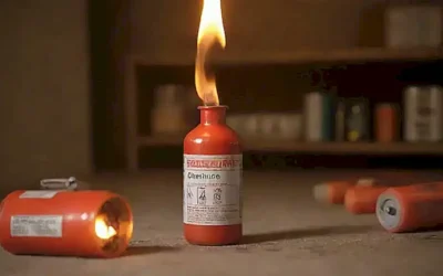 Advertencia: productos inflamables