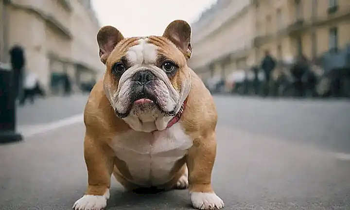 Es un bulldog francés.