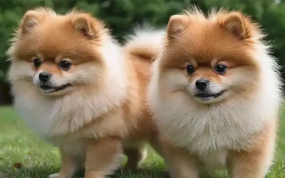 **Los Pomeranian son adorables.**