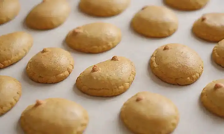 Dulce galletas de pollo