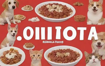 Comida Natural con perros y gatos disfrutando de la comida