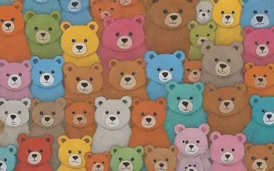La wallpaper presenta datos fascinantes sobre mamíferos con ilustraciones de osos y Glandula animales en colores vibrantes