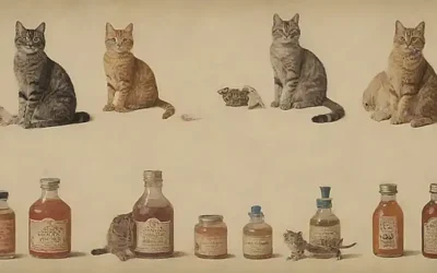 Ilustraciones católicas del pasado con estética vintage