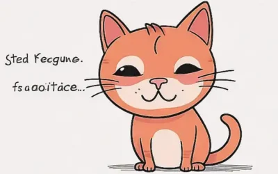 Un gato rojo con expresión angustiada ilustra seis signos de soledad