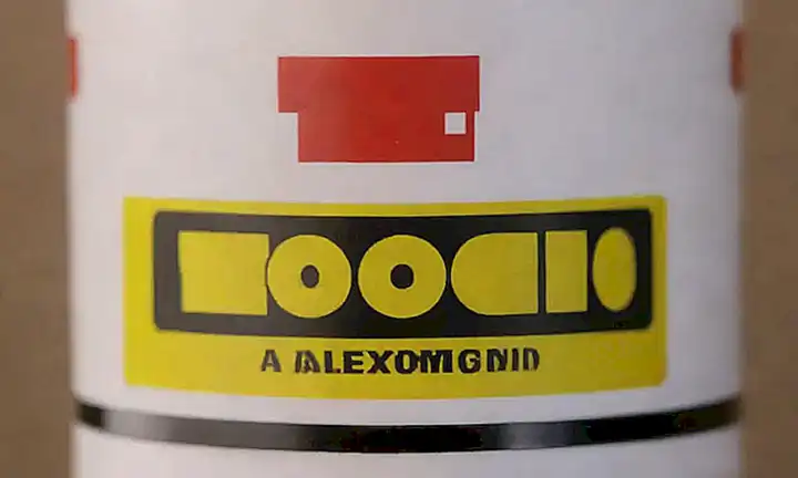 **Un gráfico de gato con información de advertencia para productos tóxicos y primeros auxilios aparece.** (This translates to: A cat graphic with warnings of toxic products and first-aid info appearing. )