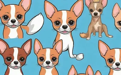 Guías de cuidado de chihuahuas con ilustraciones atractivas