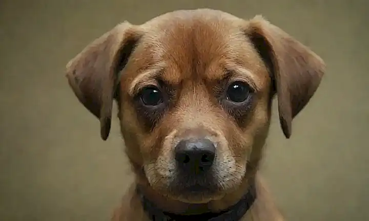 El pasado oscuro y los ojos fríos muestren el impacto en la felicidad de un perro