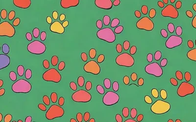 Imprescindibles huellas de gato con una guía animada