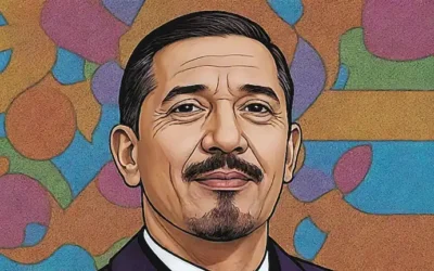 La imagen es colorida y vibrante