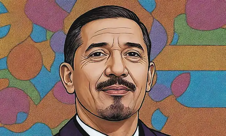 La imagen es colorida y vibrante