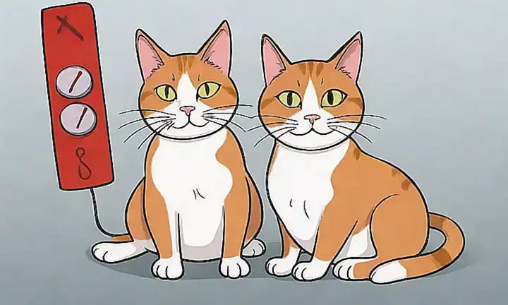 Problemas renales en gatos: busca la ayuda de un veterinario.  ‍⬛ 