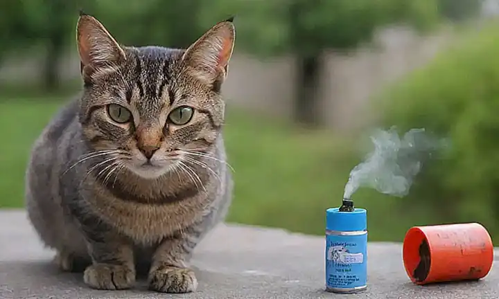 Repelente para gatos, eficaz repelente de gatos.